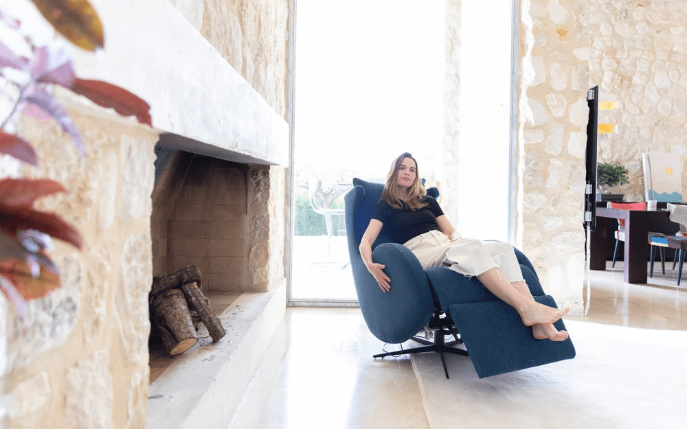 Lenny Relax Armchair by Fama