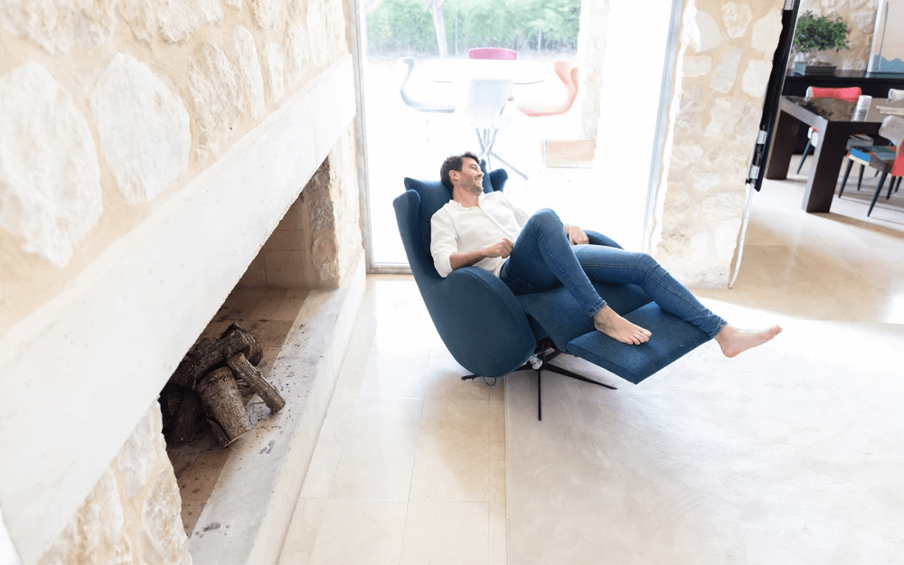 Lenny Relax Armchair by Fama